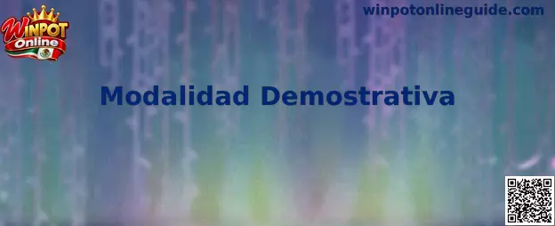 Modalidad Demostrativa de Winpot Online para conocer juegos mediante fichas de simulación