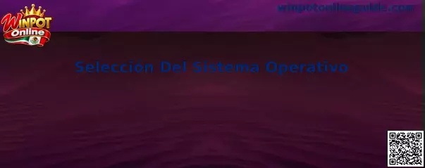 Guía de Selección del Sistema Operativo para acceso móvil a Winpot Online