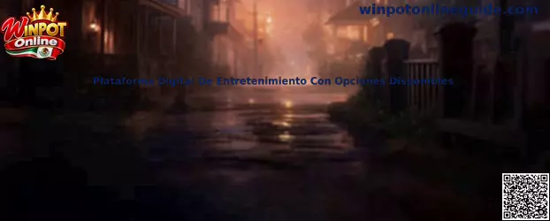 Plataforma digital de entretenimiento con opciones disponibles de Winpot Online