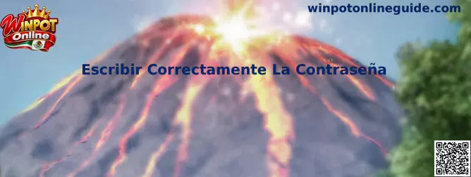 Guía para escribir correctamente la contraseña en Winpot Online