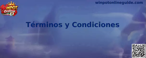 Información sobre los Términos y Condiciones de Winpot Online